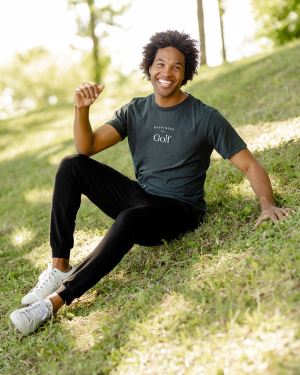 Golf Tee – Heather Navy