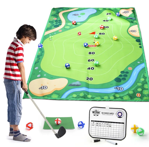 Junior Golf Chipping Game Set for Kids-0