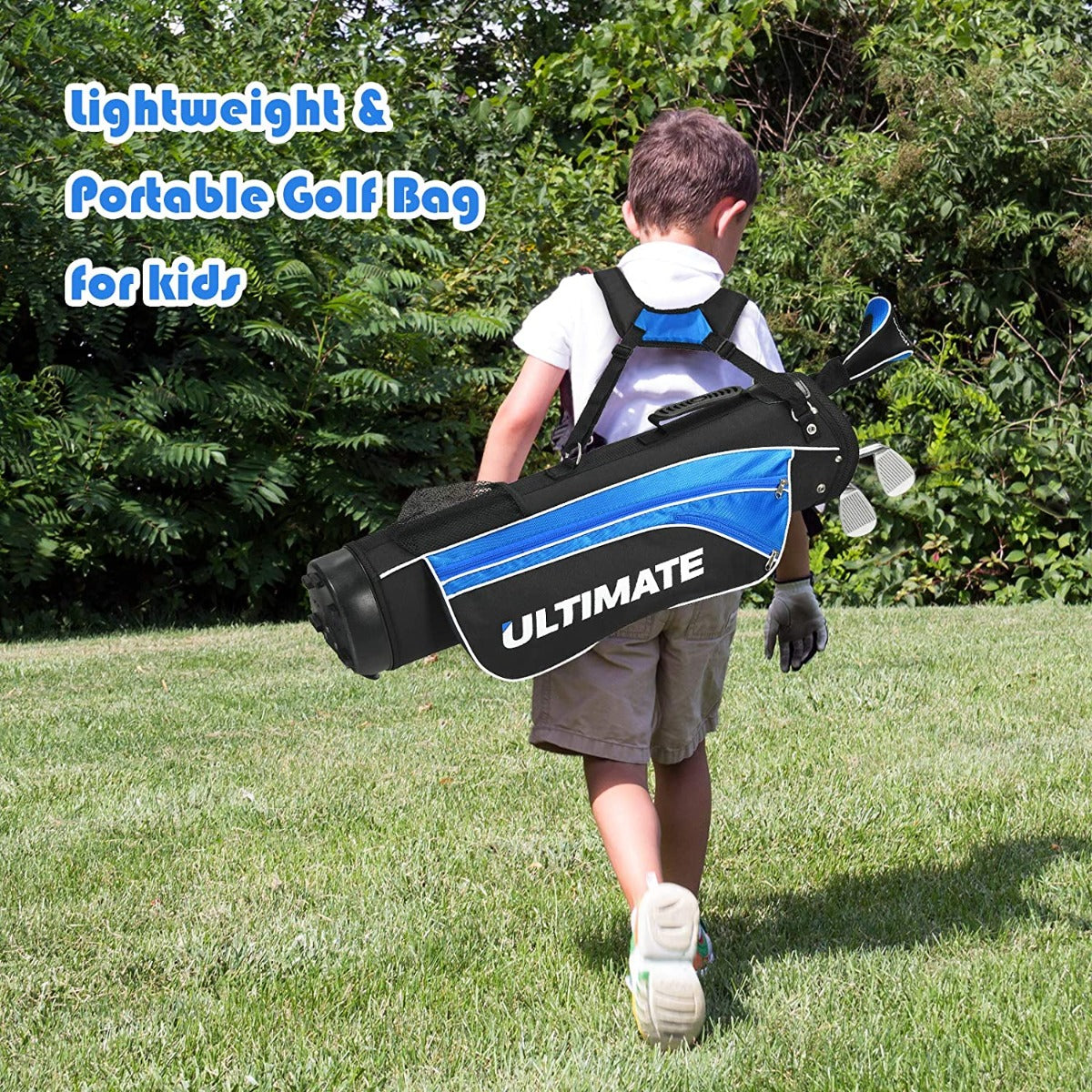 NNECW Junior Complete Golf Club Set with Lightweight Design for Children-2